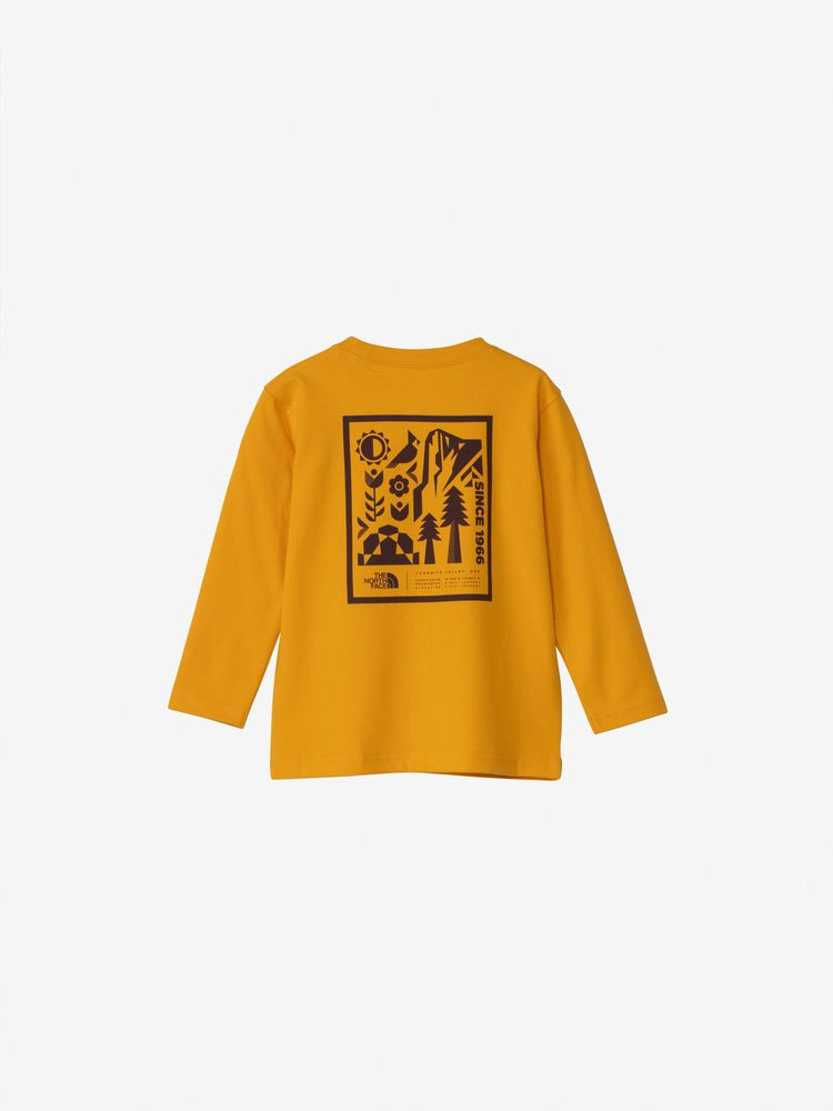 公式・限定】トドラーロングスリーブグラフィックティー（キッズ