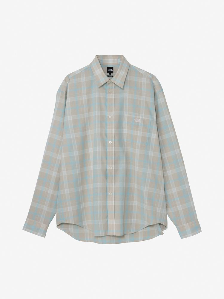 THE NORTH FACE(ザ・ノース・フェイス) ｜ロングスリーブフラッシュドライチェックシャツ（ユニセックス）