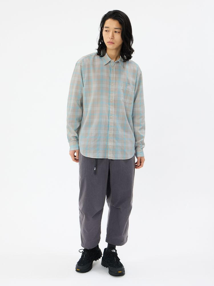THE NORTH FACE(ザ・ノース・フェイス) ｜ロングスリーブフラッシュドライチェックシャツ（ユニセックス）
