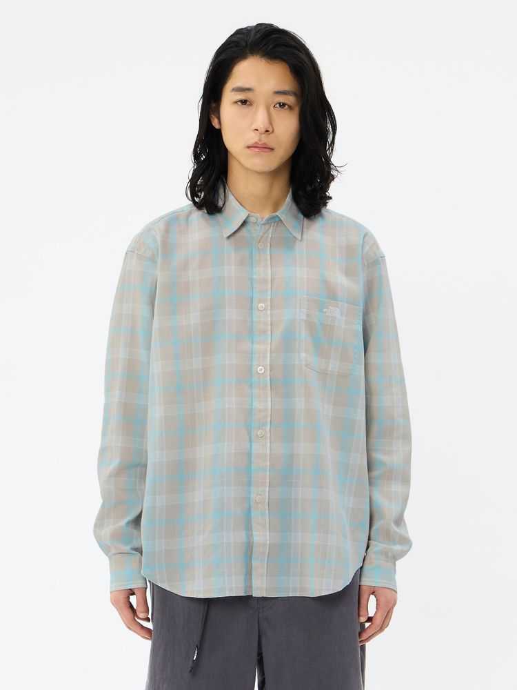 THE NORTH FACE(ザ・ノース・フェイス) ｜ロングスリーブフラッシュドライチェックシャツ（ユニセックス）