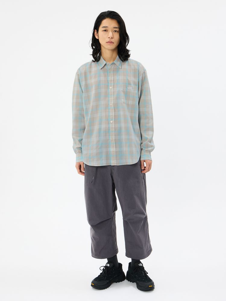 THE NORTH FACE(ザ・ノース・フェイス) ｜ロングスリーブフラッシュドライチェックシャツ（ユニセックス）