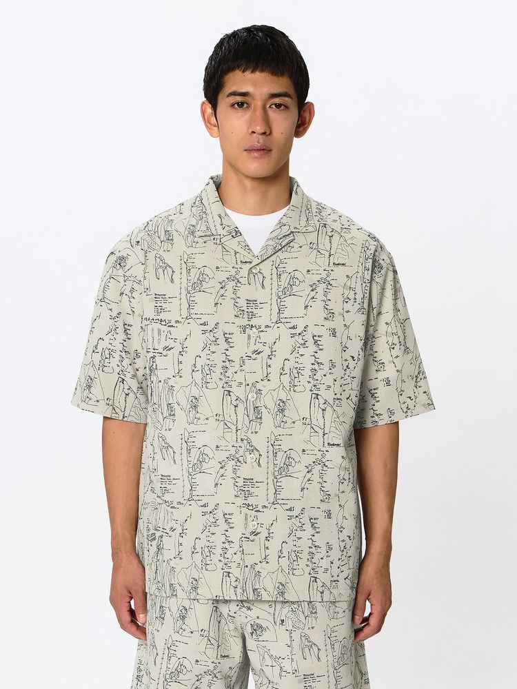 THE NORTH FACE(ザ・ノース・フェイス) ｜ショートスリーブアロハリップシャツ（ユニセックス）