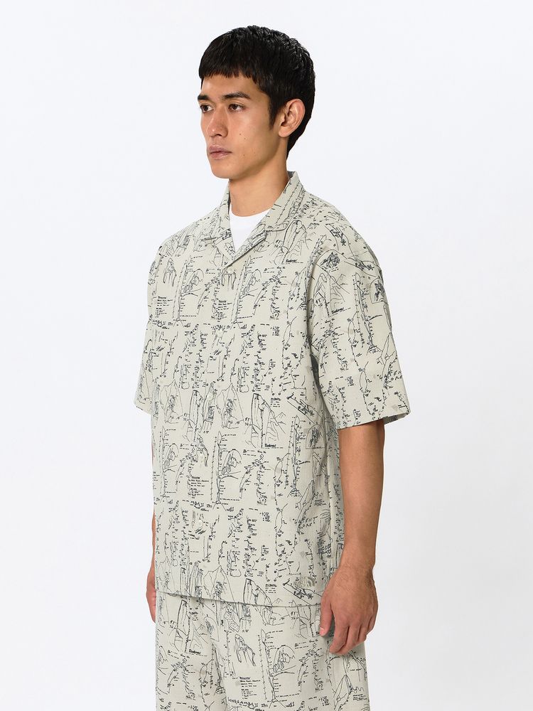 THE NORTH FACE(ザ・ノース・フェイス) ｜ショートスリーブアロハリップシャツ（ユニセックス）