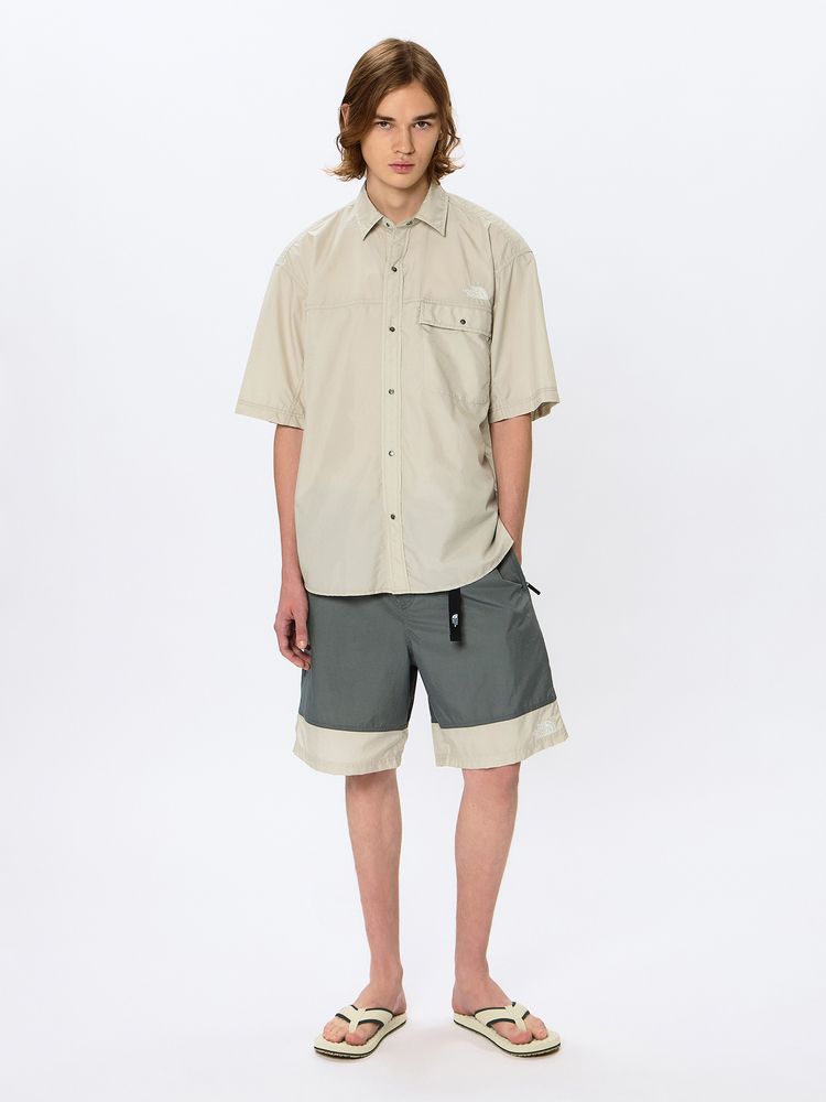 THE NORTH FACE(ザ・ノース・フェイス) ｜ショートスリーブヌプシシャツ（ユニセックス）