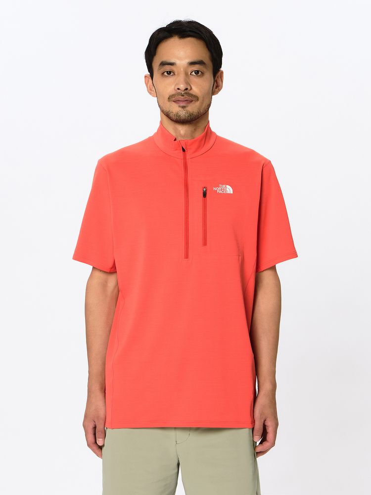 THE NORTH FACE(ザ・ノース・フェイス) ｜ショートスリーブフラッシュドライ3Dジップアップ（メンズ）