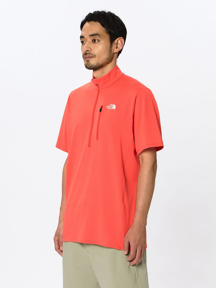 THE NORTH FACE(ザ・ノース・フェイス) ｜ショートスリーブフラッシュドライ3Dジップアップ（メンズ）