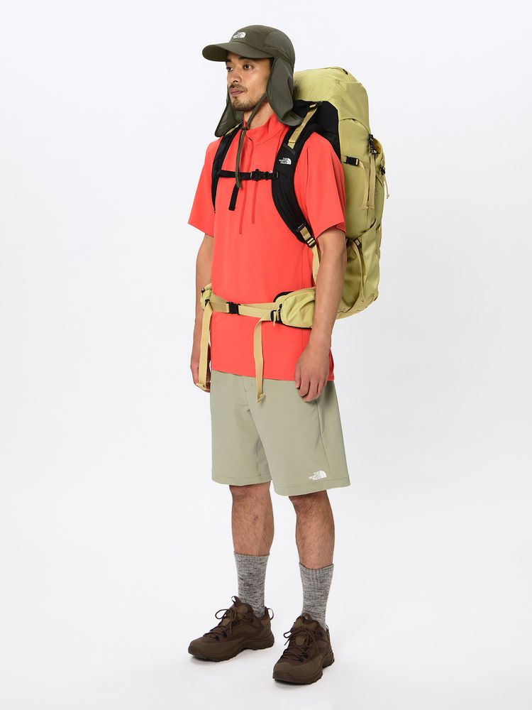 THE NORTH FACE(ザ・ノース・フェイス) ｜ショートスリーブフラッシュドライ3Dジップアップ（メンズ）