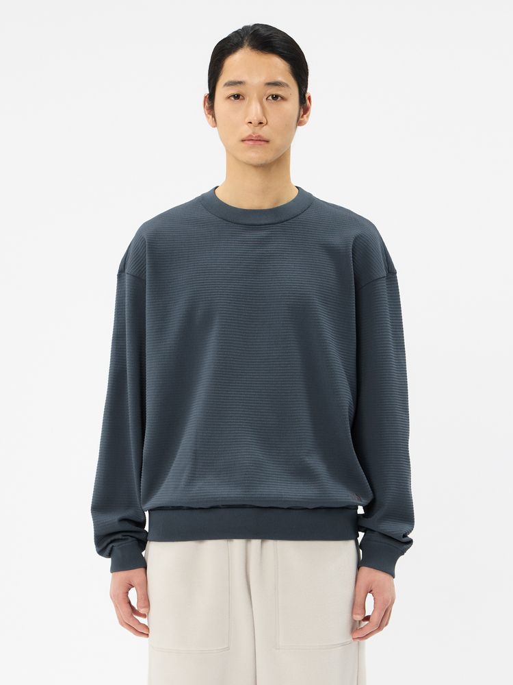 THE NORTH FACE(ザ・ノース・フェイス) ｜ロングスリーブリップルニットクルー（ユニセックス）