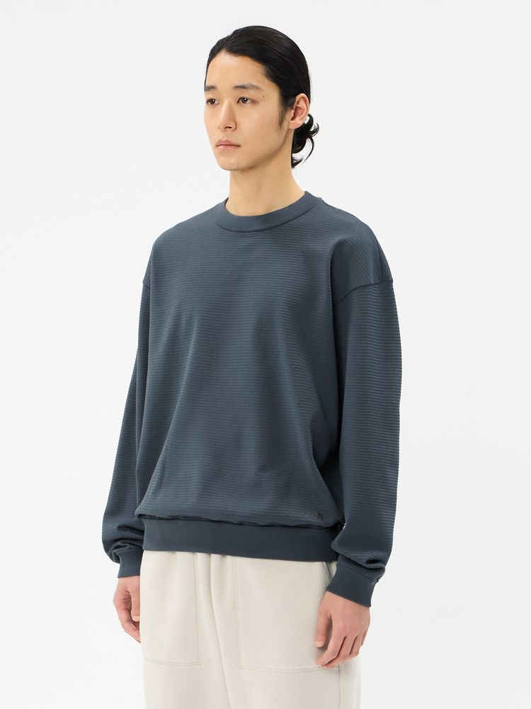 THE NORTH FACE(ザ・ノース・フェイス) ｜ロングスリーブリップルニットクルー（ユニセックス）