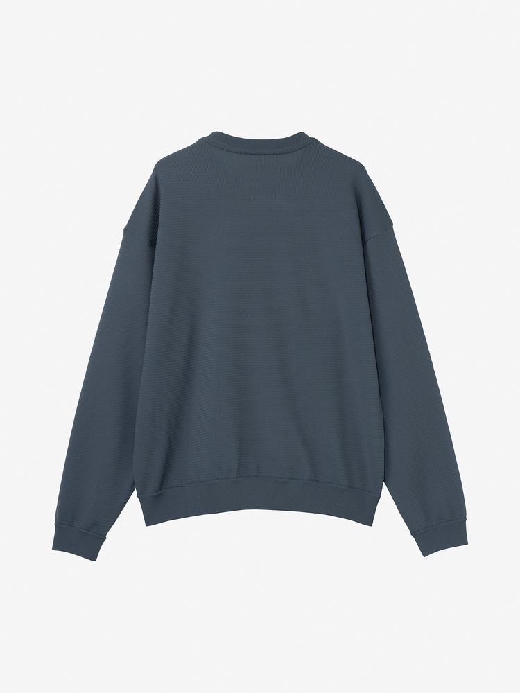 公式】ロングスリーブリップルニットクルー（ユニセックス）｜ザ