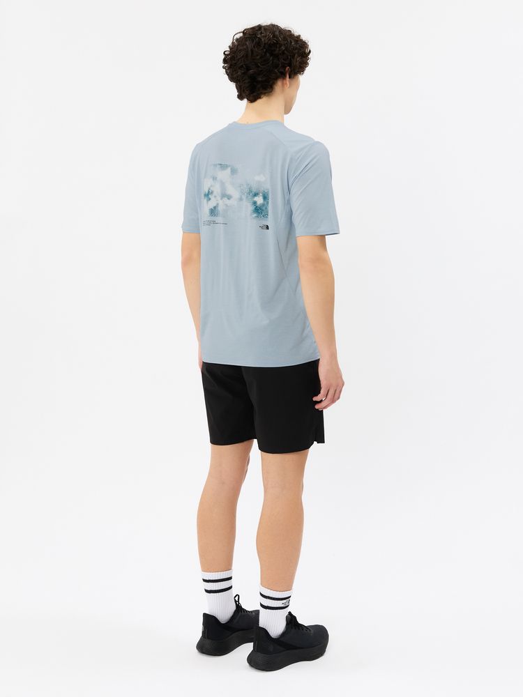THE NORTH FACE(ザ・ノース・フェイス) ｜ショートスリーブGTDメランジグラフィッククルー（メンズ）