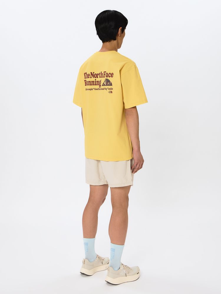 THE NORTH FACE(ザ・ノース・フェイス) ｜ショートスリーブフリーラン ES グラフィッククルー（ユニセックス）