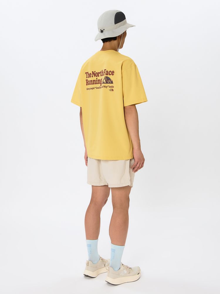 THE NORTH FACE(ザ・ノース・フェイス) ｜ショートスリーブフリーラン ES グラフィッククルー（ユニセックス）