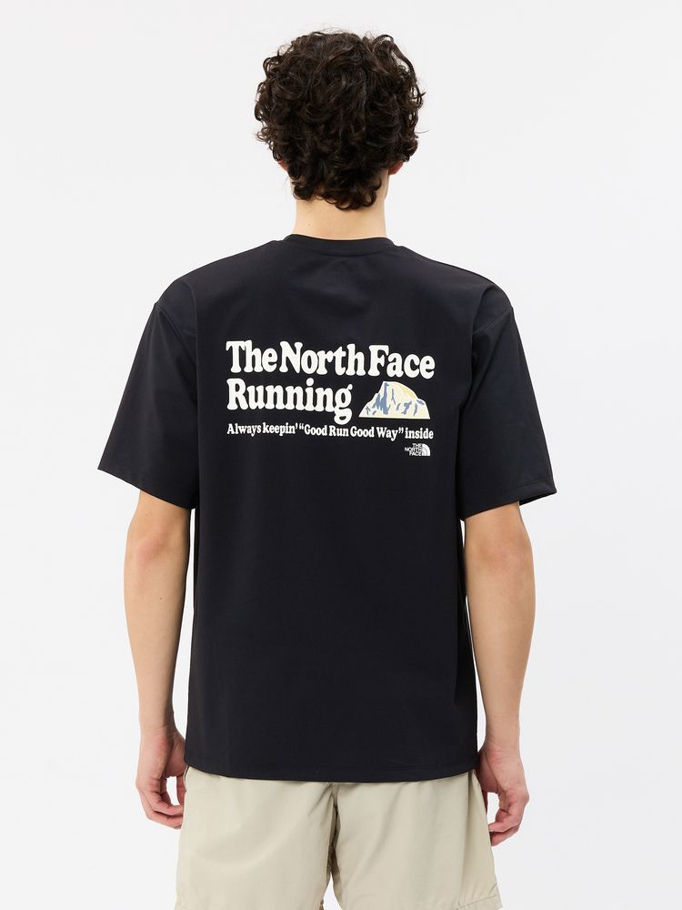 THE NORTH FACE(ザ・ノース・フェイス) ｜ショートスリーブフリーラン ES グラフィッククルー（ユニセックス）