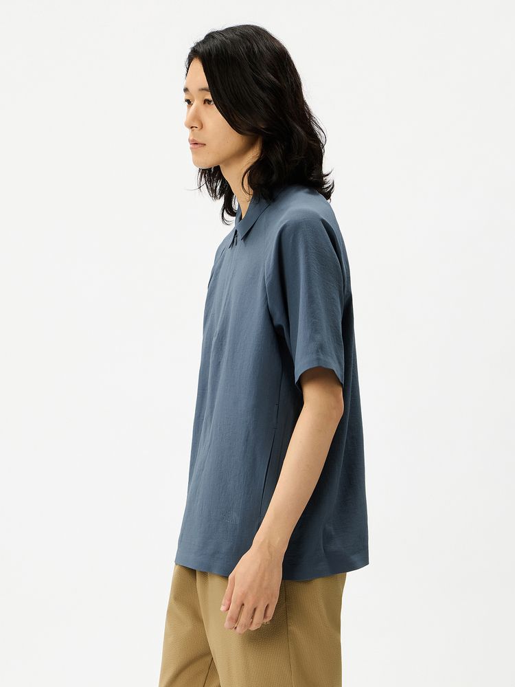 THE NORTH FACE(ザ・ノース・フェイス) ｜トランクルショートスリーブジップポロシャツ（ユニセックス）