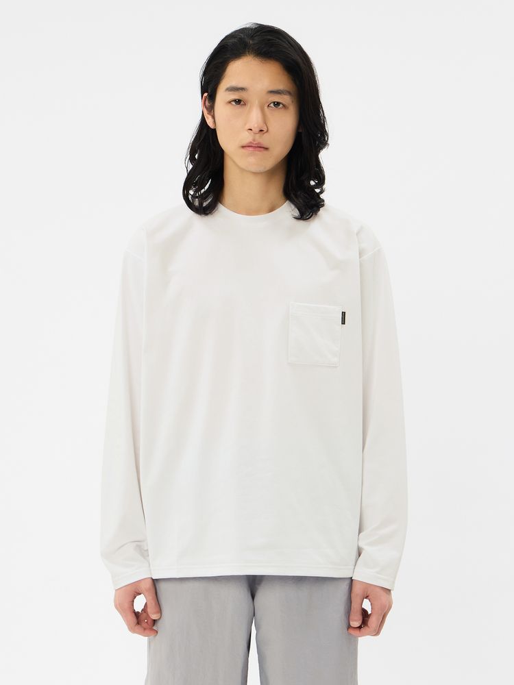 THE NORTH FACE(ザ・ノース・フェイス) ｜ロングスリーブエアリーポケットティー（ユニセックス）