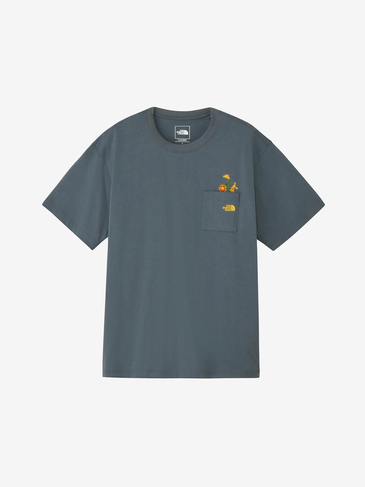 THE NORTH FACE(ザ・ノース・フェイス) ｜ショートスリーブフラッシュドライフラワーロゴティー（メンズ）