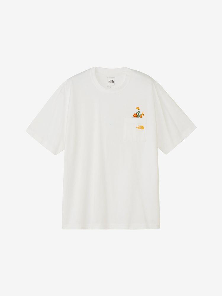 THE NORTH FACE(ザ・ノース・フェイス) ｜ショートスリーブフラッシュドライフラワーロゴティー（メンズ）