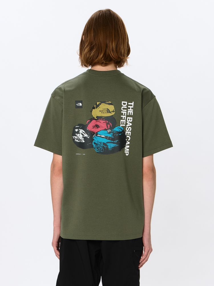 THE NORTH FACE(ザ・ノース・フェイス) ｜ショートスリーブベースキャンプダッフルグラフィックティー（ユニセックス）