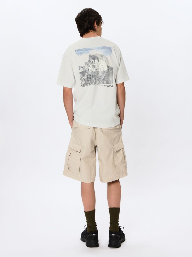 公式】ショートスリーブハーフドームデジタルスクエアロゴティー（ユニ