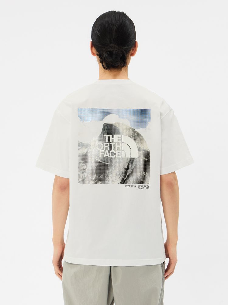 THE NORTH FACE(ザ・ノース・フェイス) ｜ショートスリーブハーフドームデジタルスクエアロゴティー（ユニセックス）