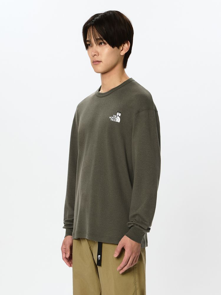 公式】ロングスリーブズーピッカーティー（ユニセックス）｜ザ・ノース