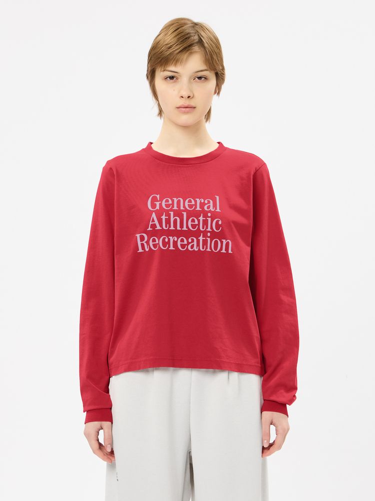 THE NORTH FACE(ザ・ノース・フェイス) ｜GARタイポグラフィックロングスリーブティー（ユニセックス）