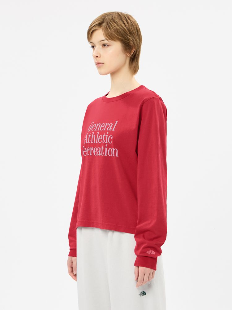 THE NORTH FACE(ザ・ノース・フェイス) ｜GARタイポグラフィックロングスリーブティー（ユニセックス）