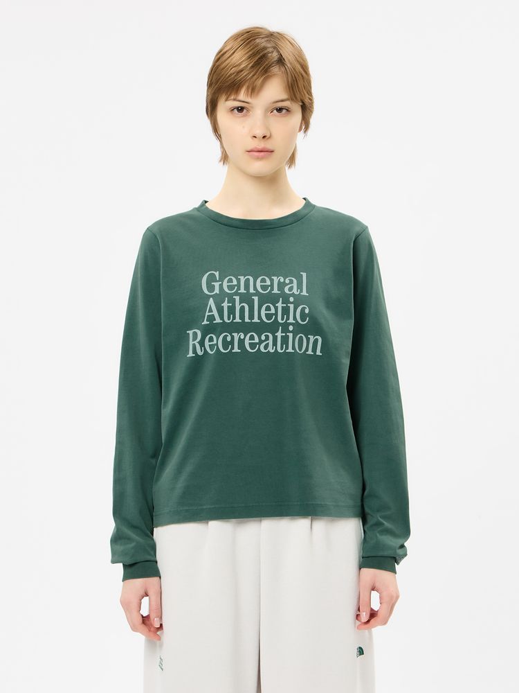 THE NORTH FACE(ザ・ノース・フェイス) ｜GARタイポグラフィックロングスリーブティー（ユニセックス）