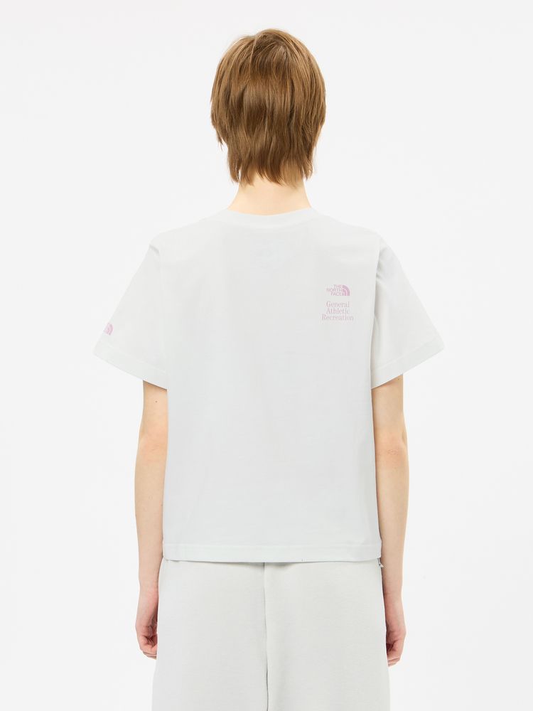 THE NORTH FACE(ザ・ノース・フェイス) ｜GARタイポグラフィックホワイトショートスリーブティー（ユニセックス）