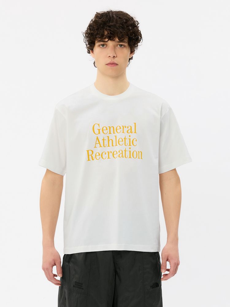 THE NORTH FACE(ザ・ノース・フェイス) ｜GARタイポグラフィックホワイトショートスリーブティー（ユニセックス）