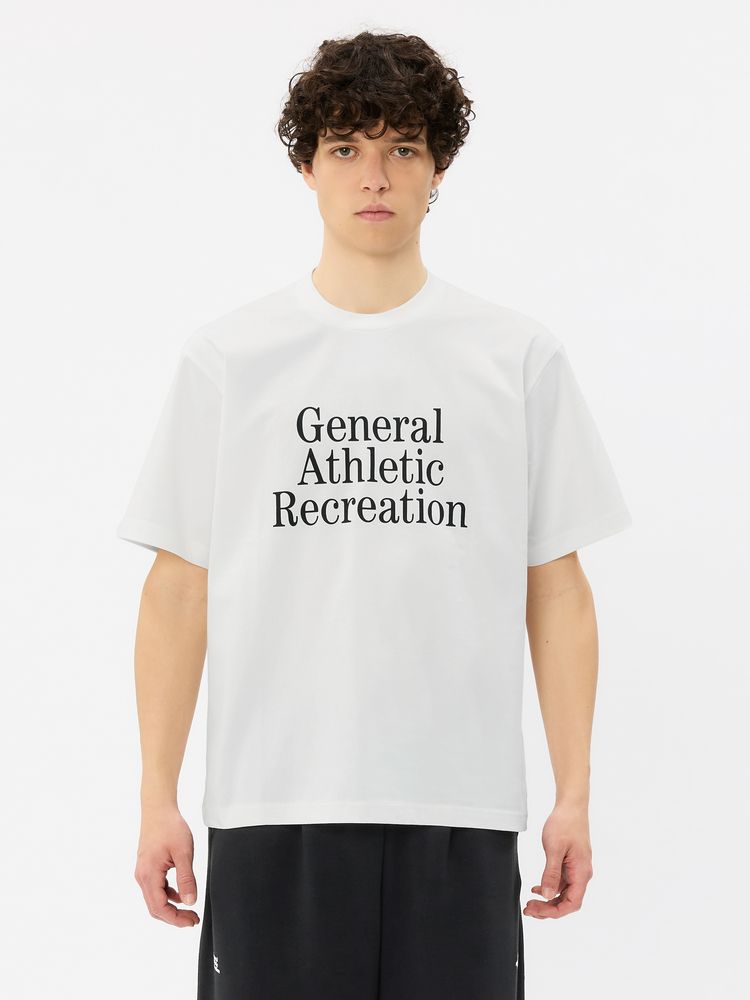 THE NORTH FACE(ザ・ノース・フェイス) ｜GARタイポグラフィックホワイトショートスリーブティー（ユニセックス）