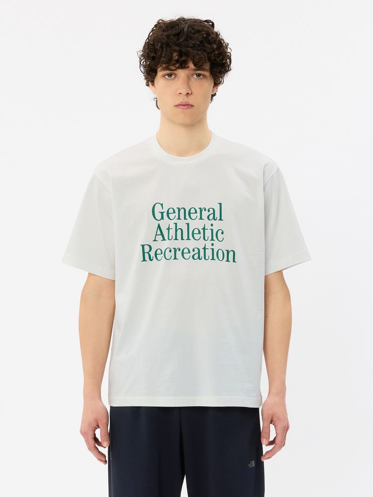 THE NORTH FACE(ザ・ノース・フェイス) ｜GARタイポグラフィックホワイトショートスリーブティー（ユニセックス）