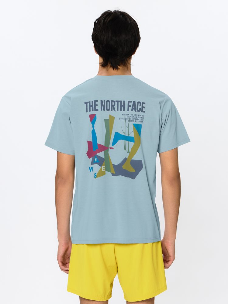 THE NORTH FACE(ザ・ノース・フェイス) ｜ショートスリーブ ES レトロトレイルティー（メンズ）