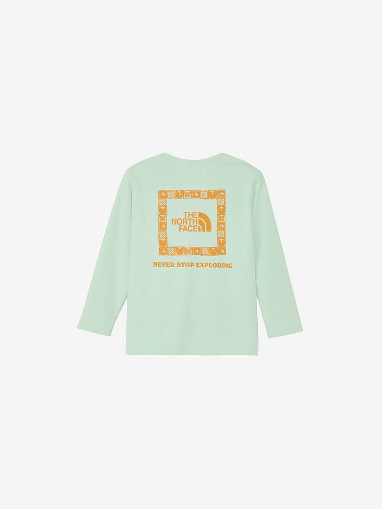 公式】ロングスリーブTNFビーフリーグラフィックティー（キッズ）｜ザ