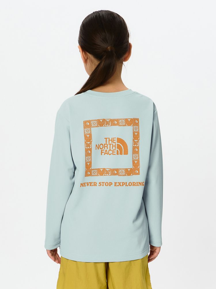 THE NORTH FACE(ザ・ノース・フェイス) ｜ロングスリーブTNFビーフリーグラフィックティー（キッズ）