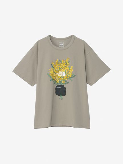 公式・限定】トドラーショートスリーブフラワーグラフィックティー