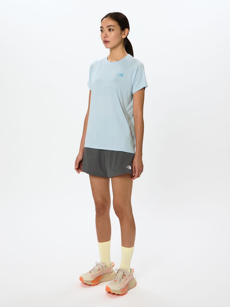 THE NORTH FACE(ザ・ノース・フェイス) ｜ショートスリーブクリスプアクションクルー（レディース）