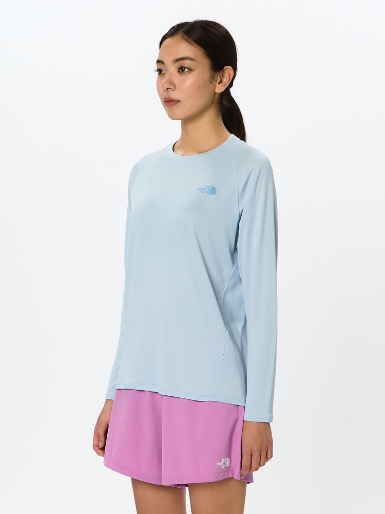 THE NORTH FACE(ザ・ノース・フェイス) ｜ロングスリーブクリスプアクションクルー（レディース）