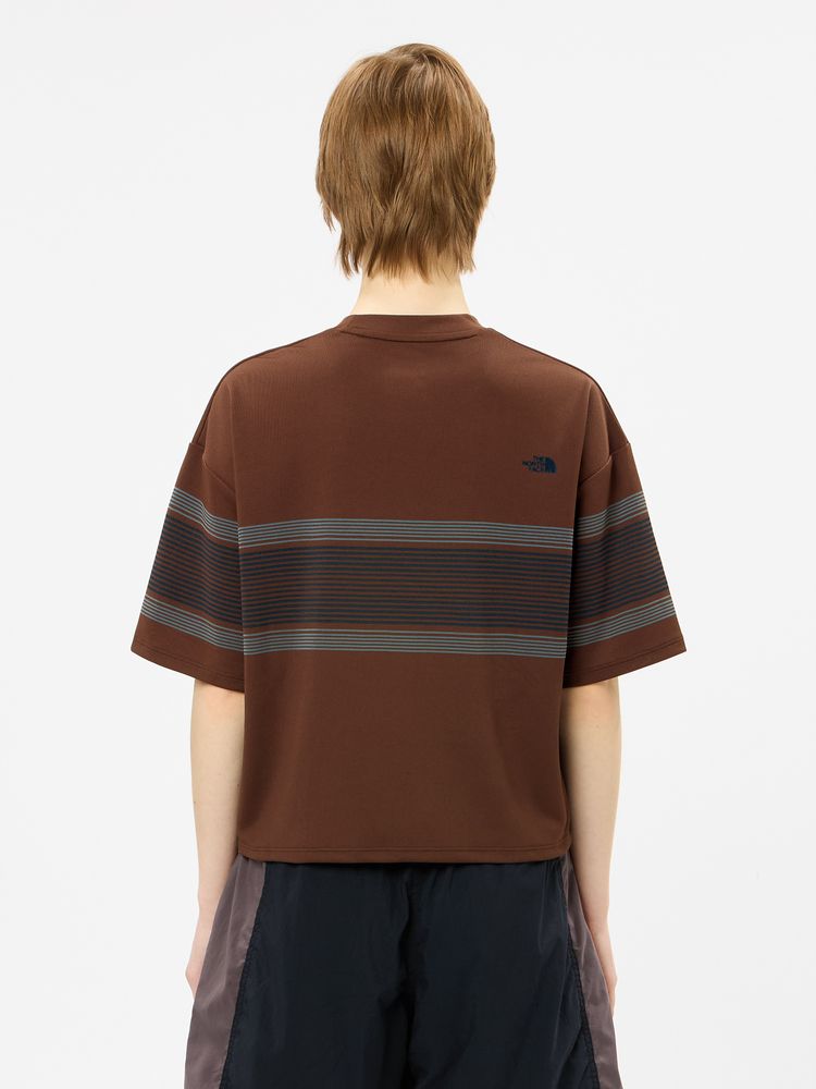 THE NORTH FACE(ザ・ノース・フェイス) ｜ショートスリーブフリーランパネルボーダークルー（レディース）