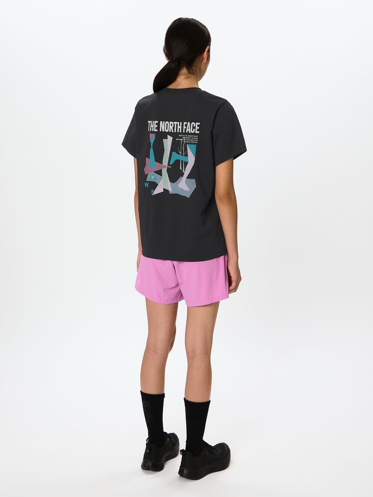 THE NORTH FACE(ザ・ノース・フェイス) ｜ショートスリーブ ES レトロトレイルティー（レディース）