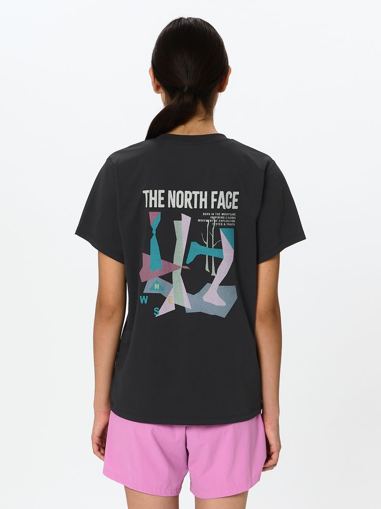 THE NORTH FACE(ザ・ノース・フェイス) ｜ショートスリーブ ES レトロトレイルティー（レディース）