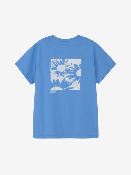 公式】ショートスリーブ ES フラワーボックスロゴティー（レディース