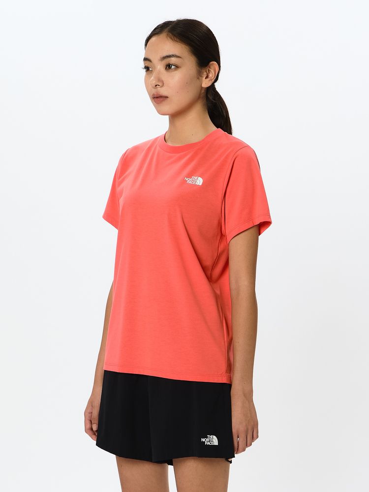 THE NORTH FACE(ザ・ノース・フェイス) ｜ショートスリーブ ES フラワーボックスロゴティー（レディース）