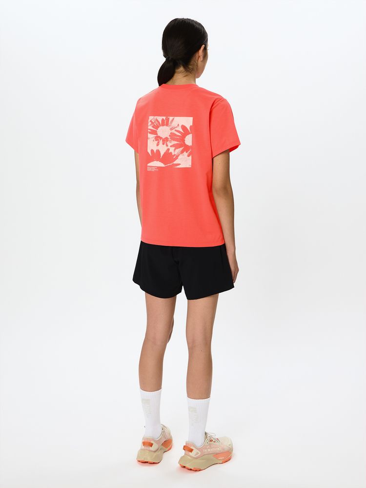 THE NORTH FACE(ザ・ノース・フェイス) ｜ショートスリーブ ES フラワーボックスロゴティー（レディース）