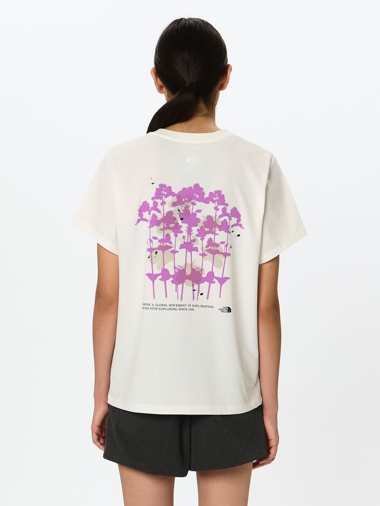 THE NORTH FACE(ザ・ノース・フェイス) ｜ショートスリーブフラワーグラフィックティー（レディース）
