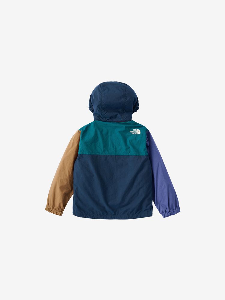 【 150 】ブラウン×グリーン★ノースフェイス★キッズ コンパクト ジャケット 公式・限定】コンパクトジャケット（キッズ）｜ザ・ノース