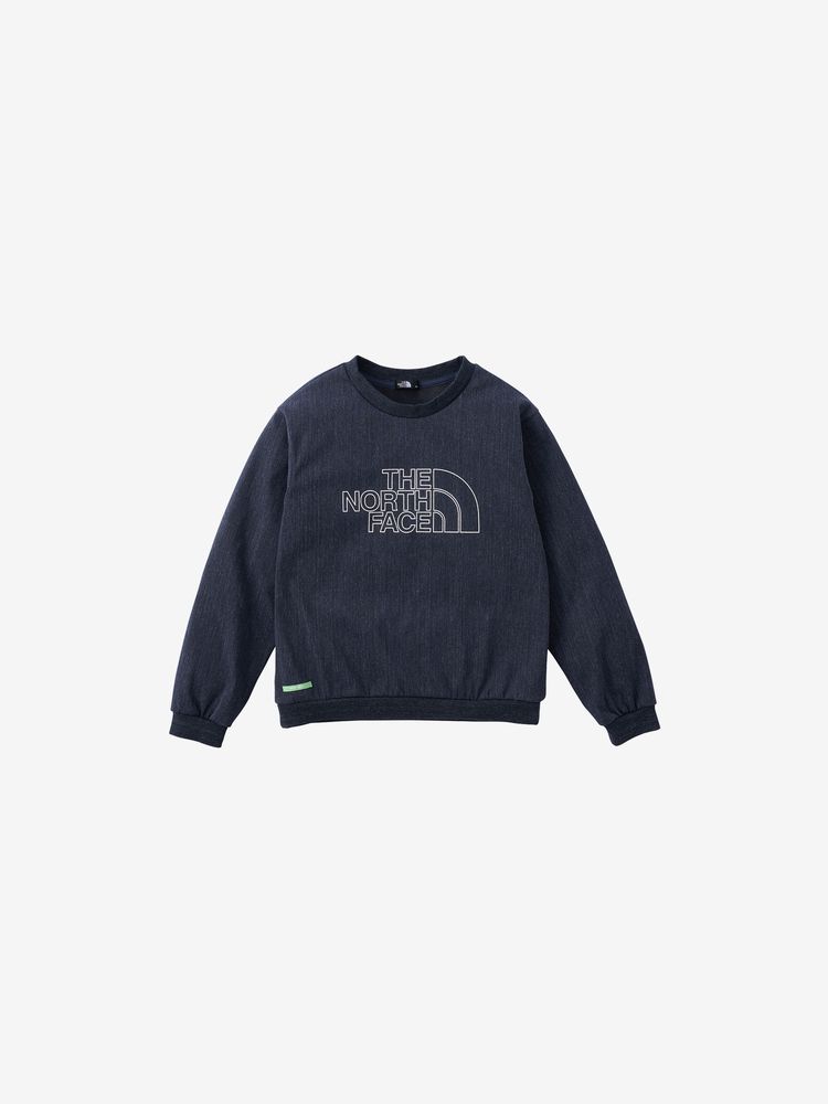 THE NORTH FACE ストレッチデニムマウンテンクルー 150サイズ新品 公式】グリーンバトン ストレッチデニムマウンテンクルー