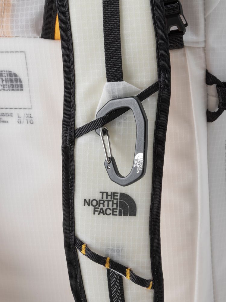 Loop for hanging carabiner (small items not included)