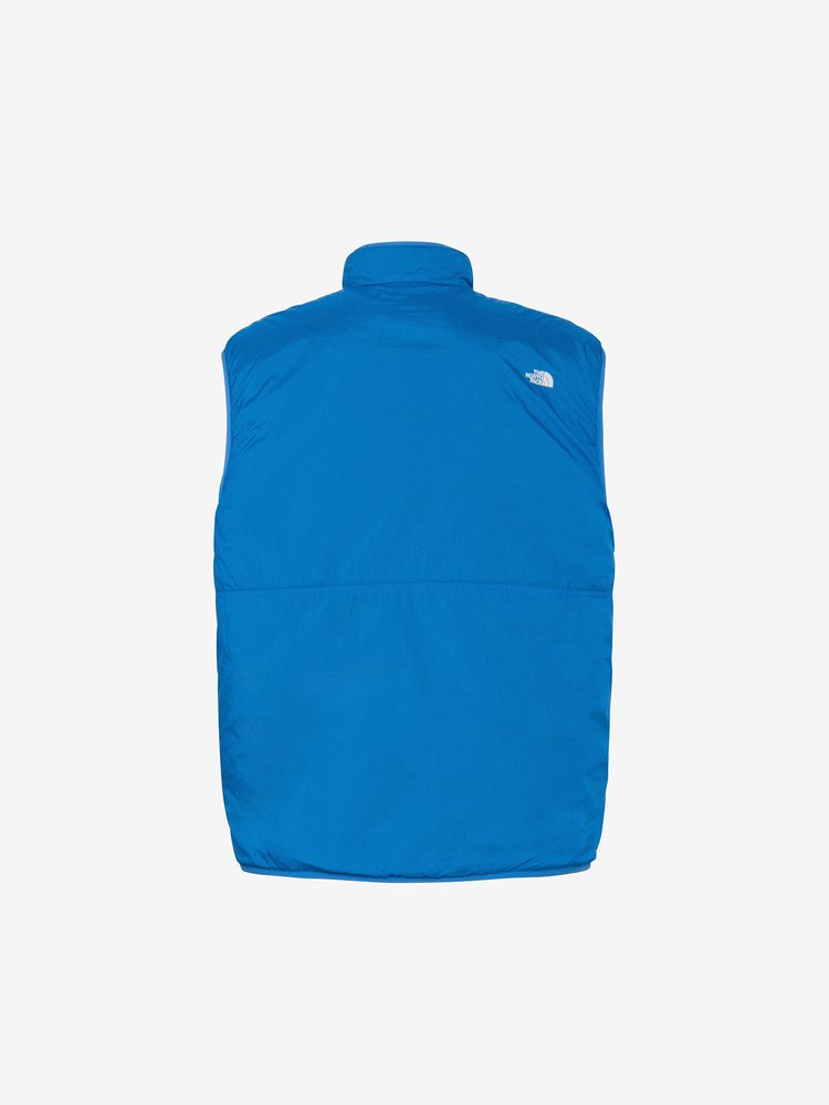 THE NORTH FACE 青 ベスト ノースリーブ リバーシブル 公式】リバーシブルエクストリームパイルフリースベスト（ユニ